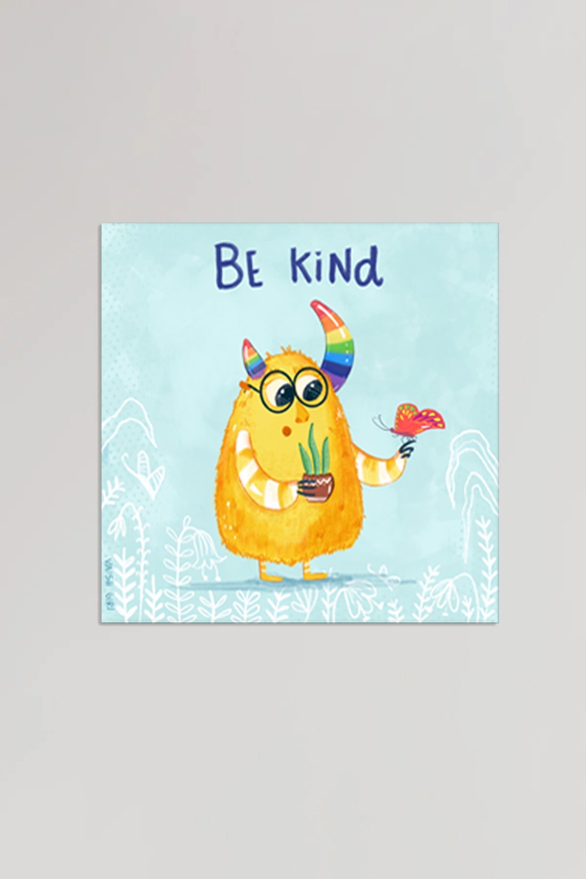 Set of 3 Wall Arts - Be Kind, Be Honest & Be Silly