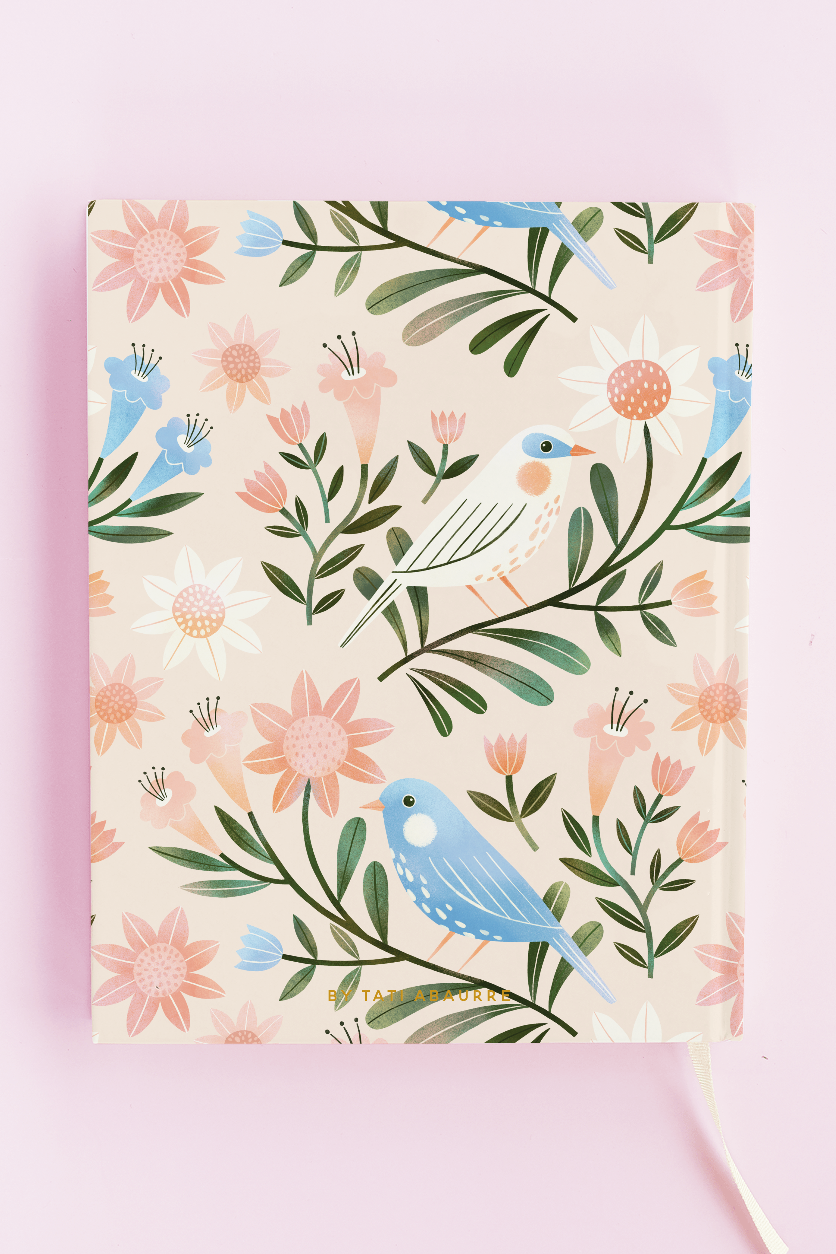 Bird Garden Hardbound Undated Planner