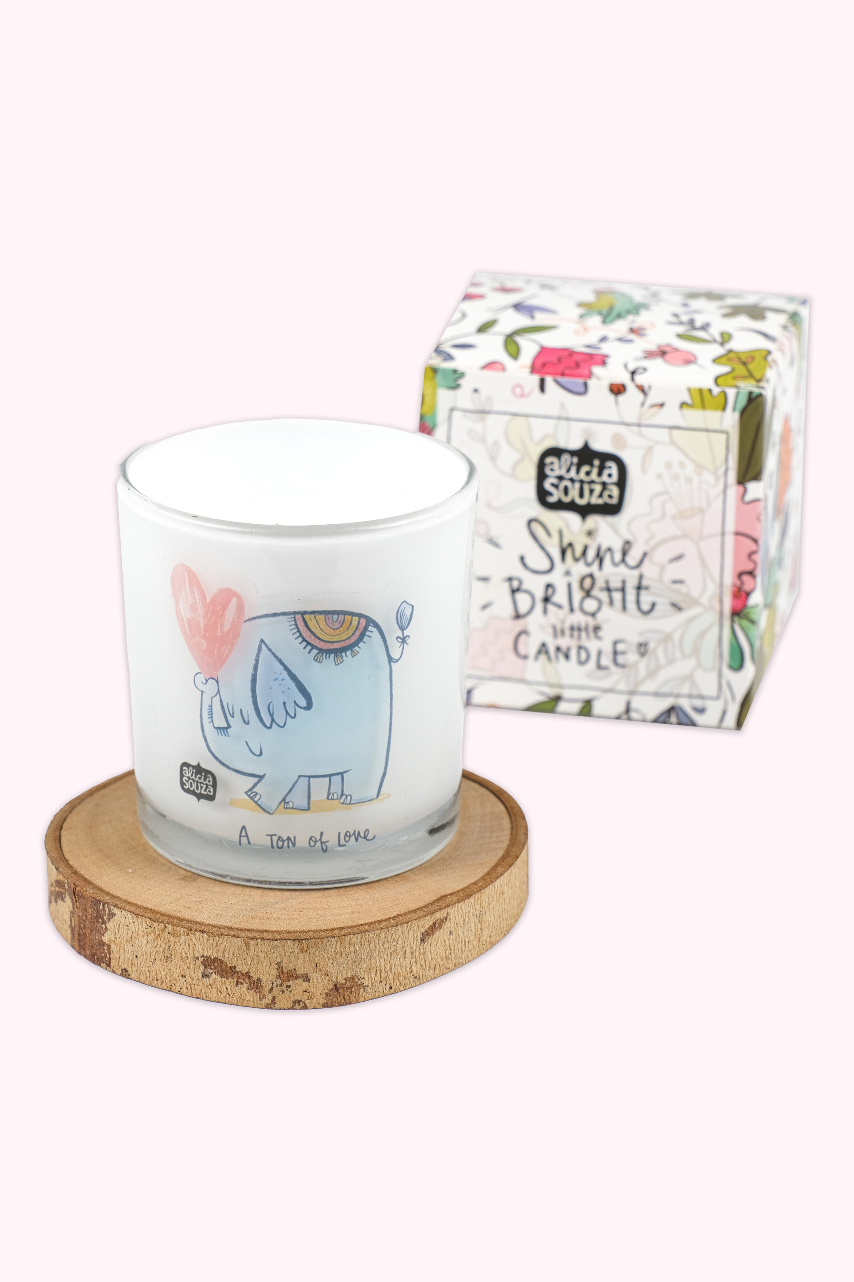 Elephant Heart Scented Candle