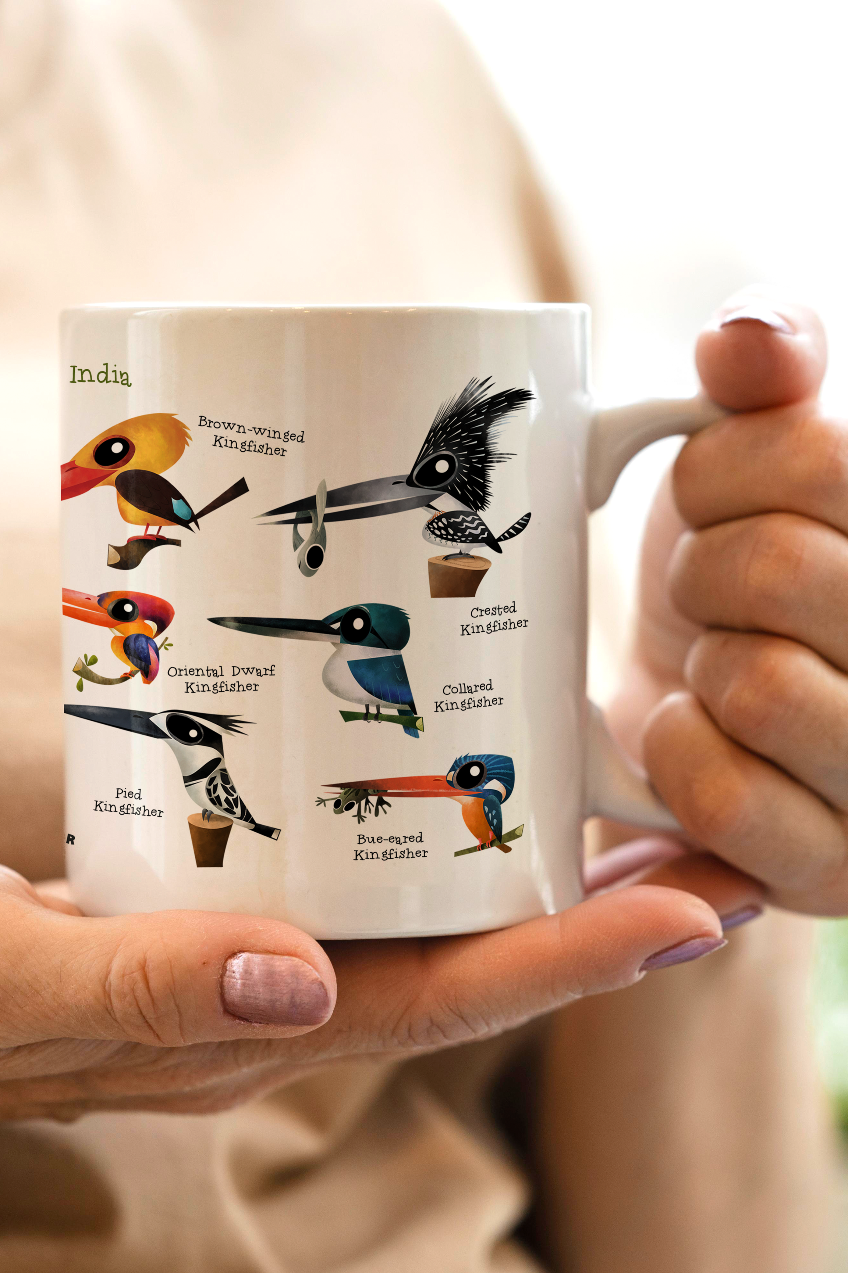 Kingfishers of India Mug