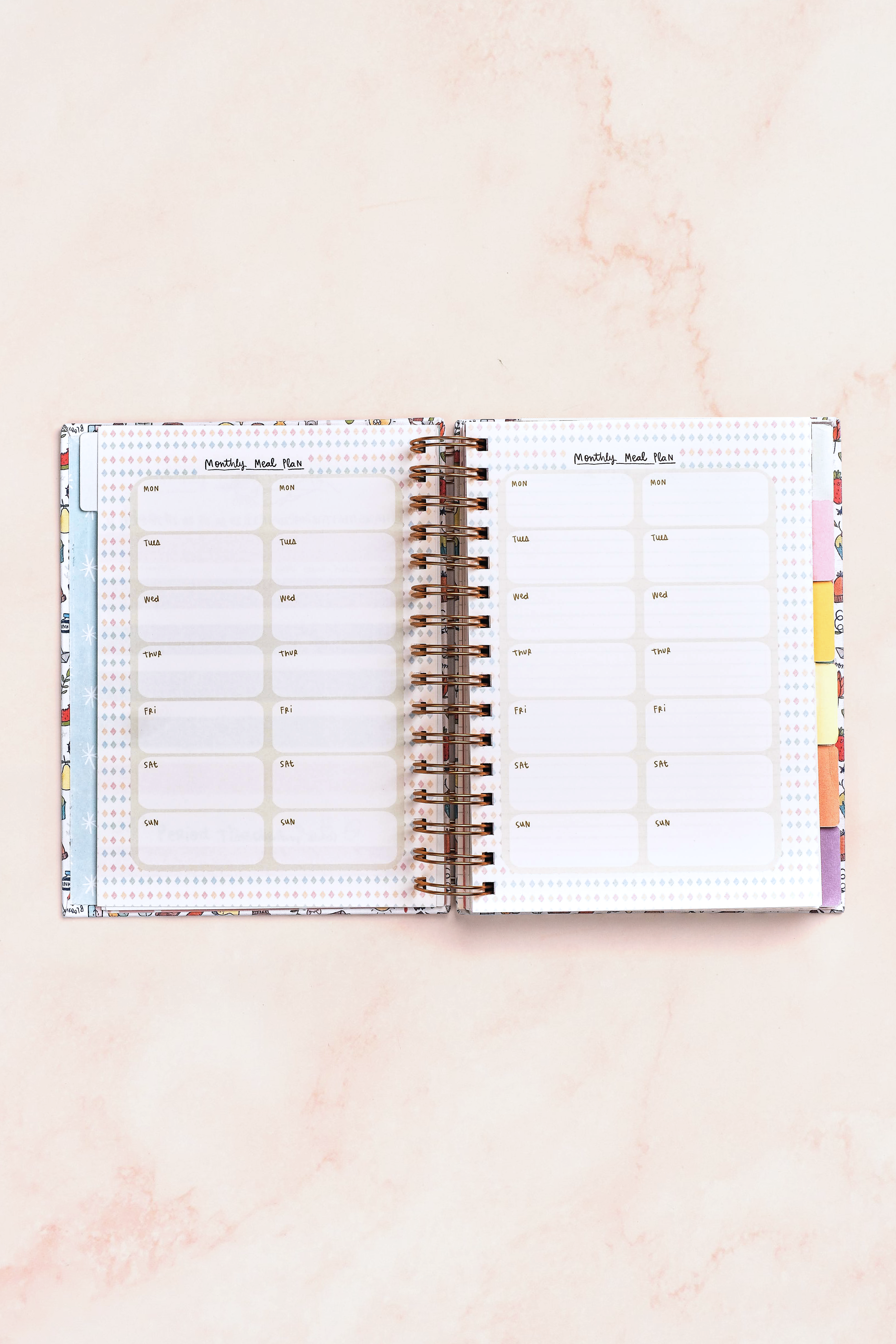 Purple Florals Ultimate Undated Planner