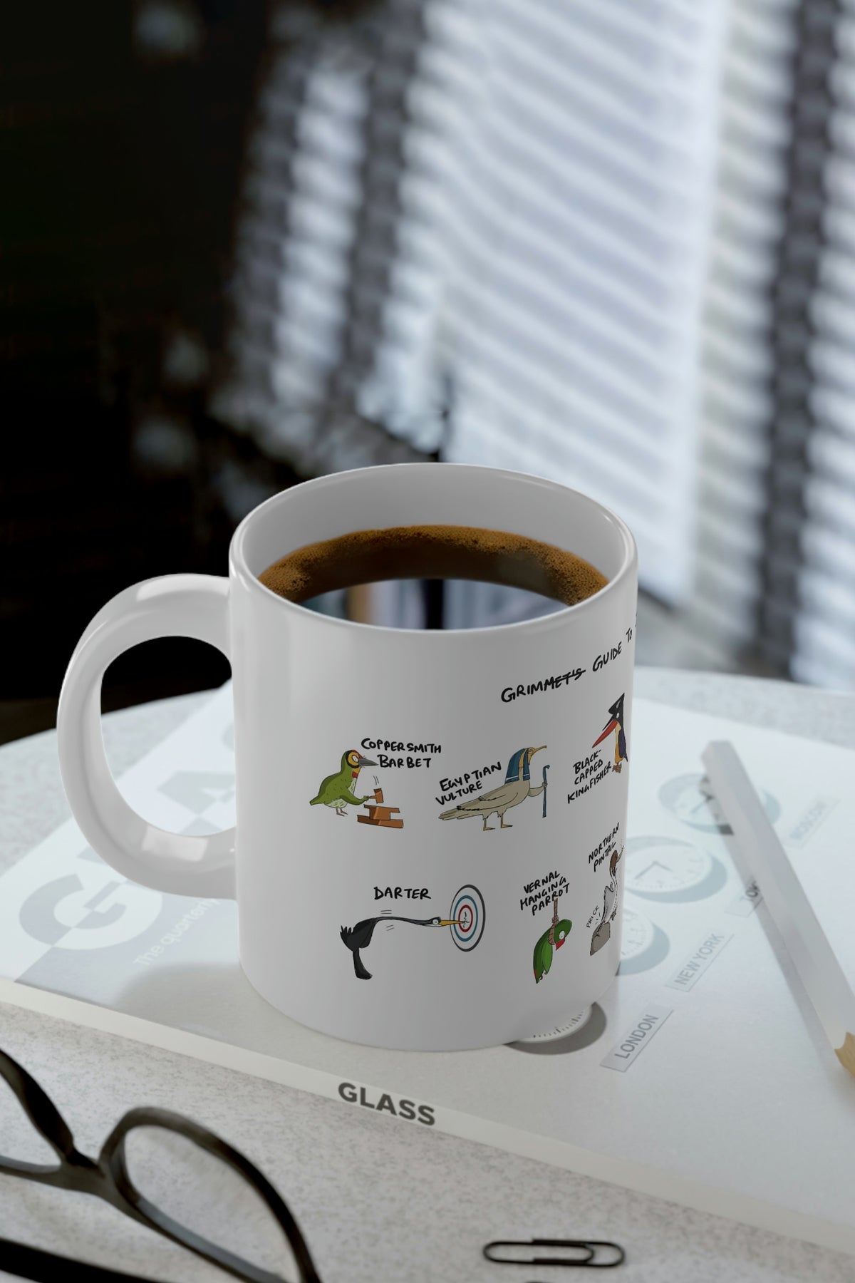 Grim Guide to Indian Birds Mug