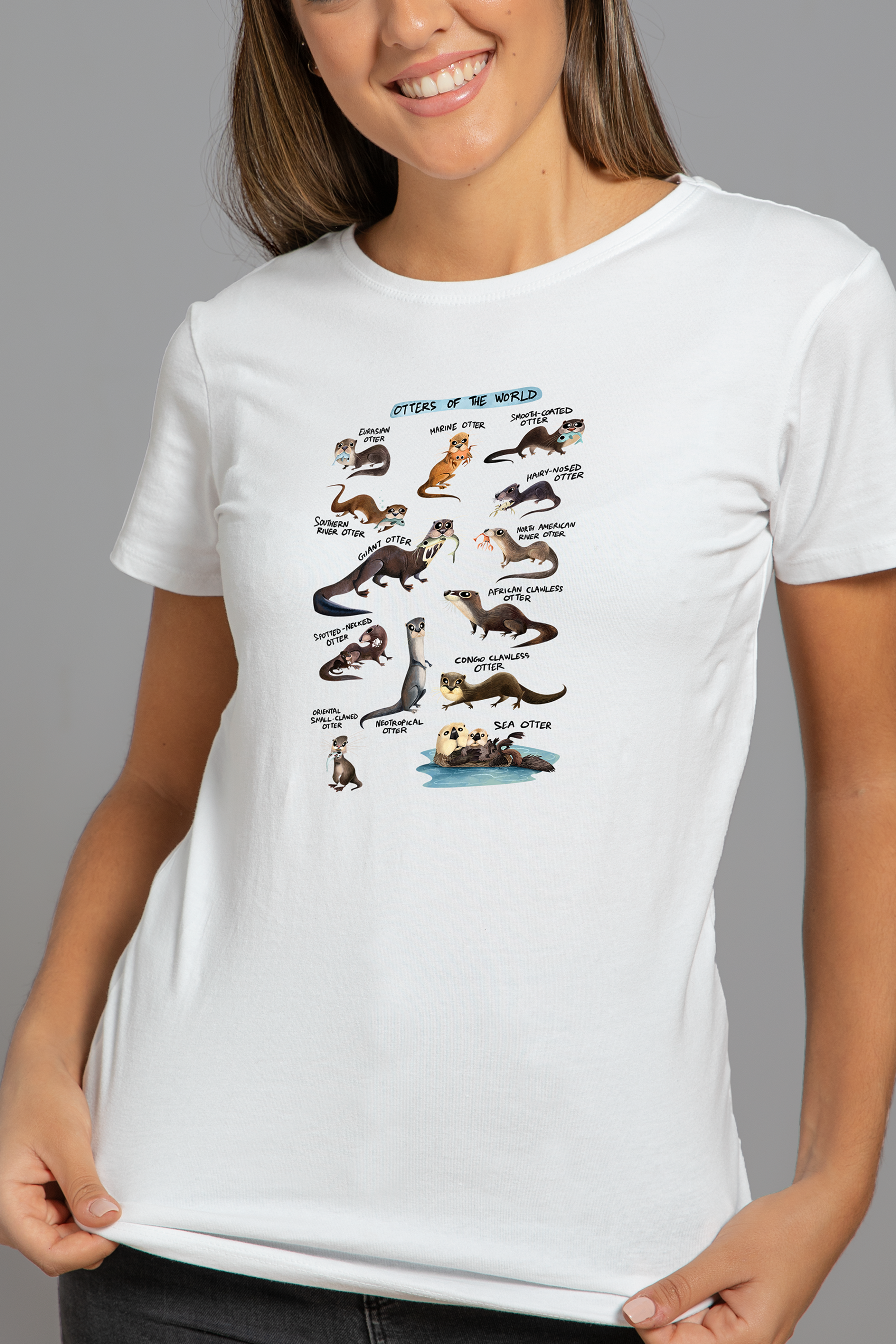 Otters of the World T-shirt