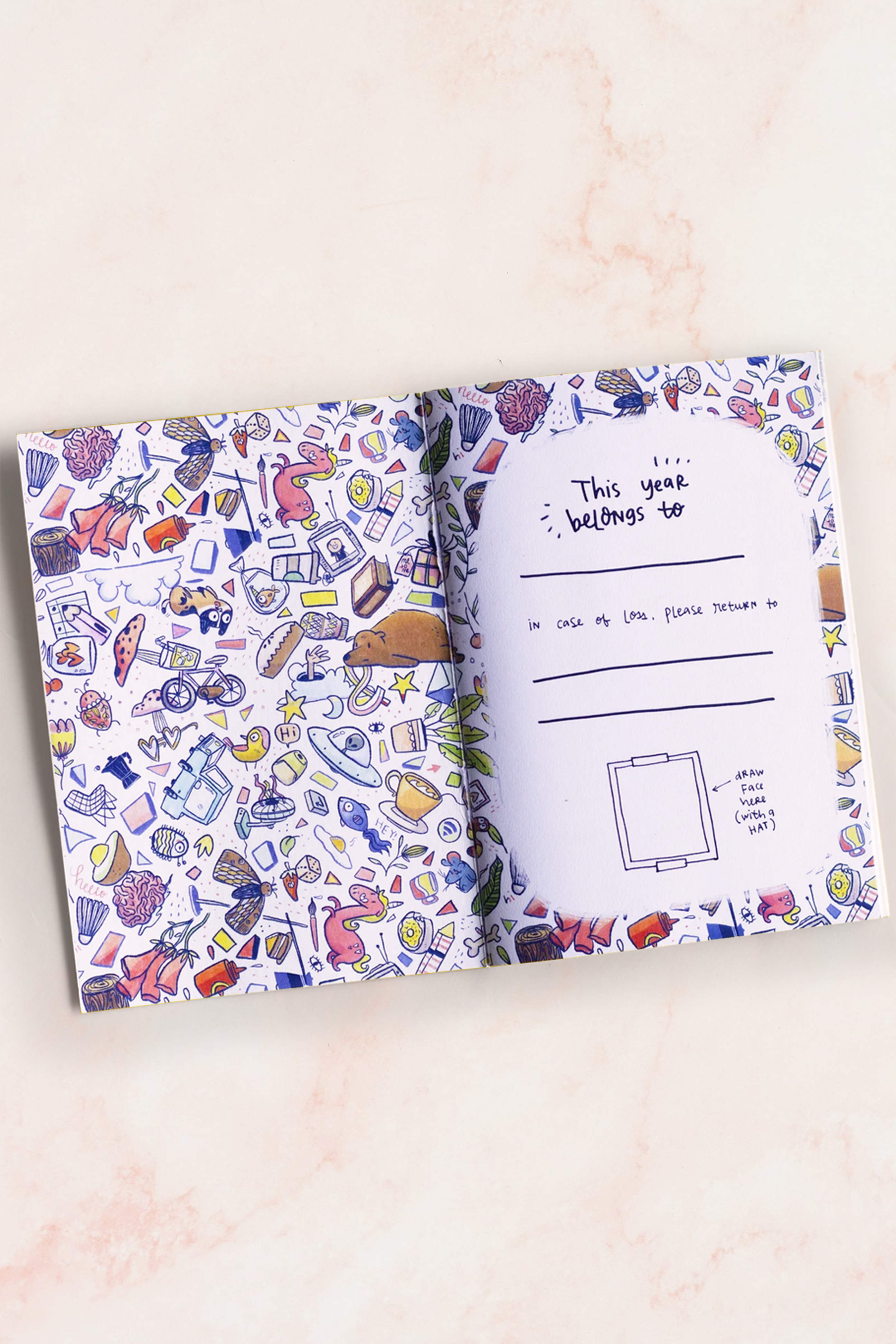 Purple Florals Ultimate Undated Planner