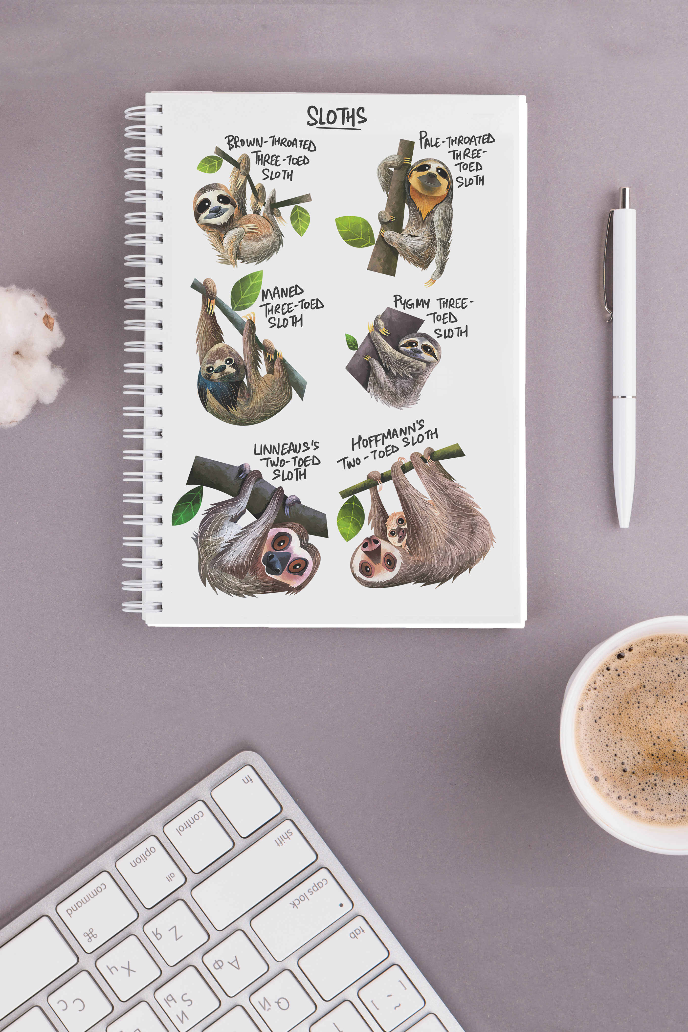 Sloth Notebook