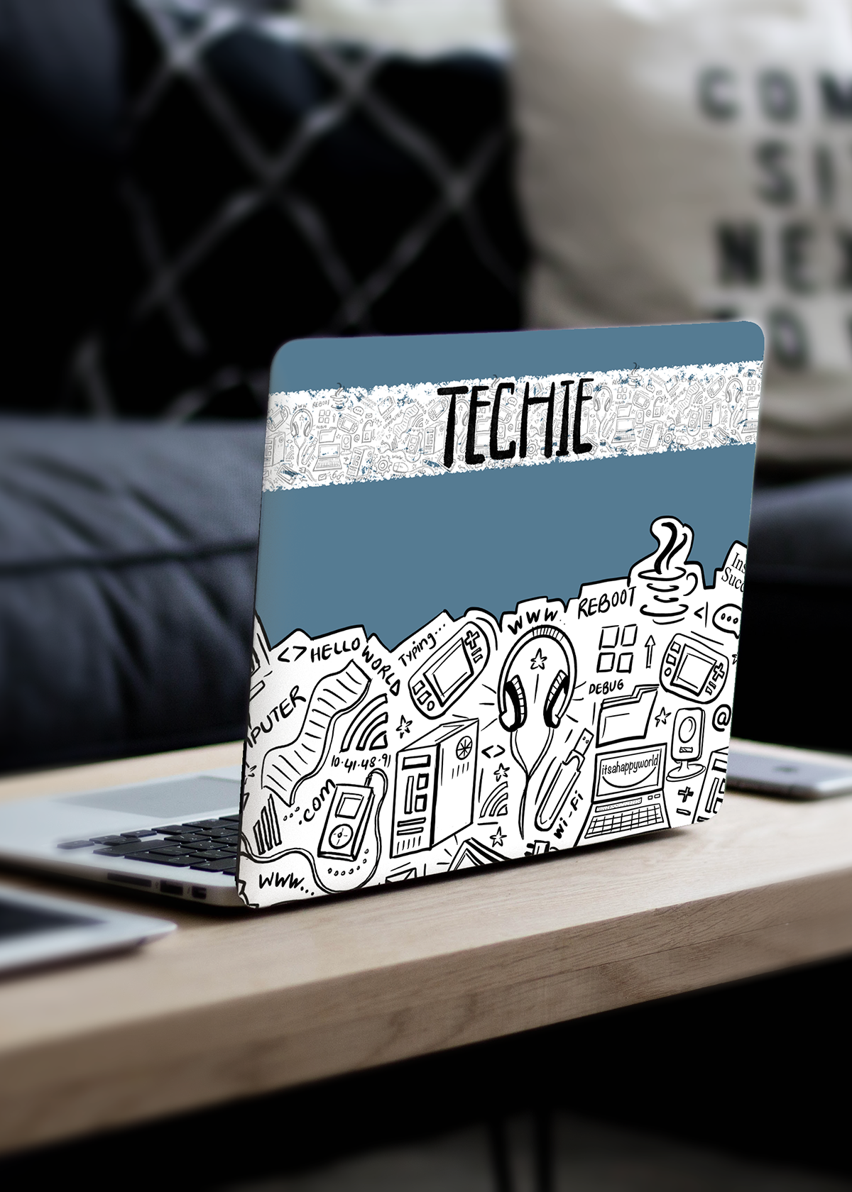 Techie Laptop Skin