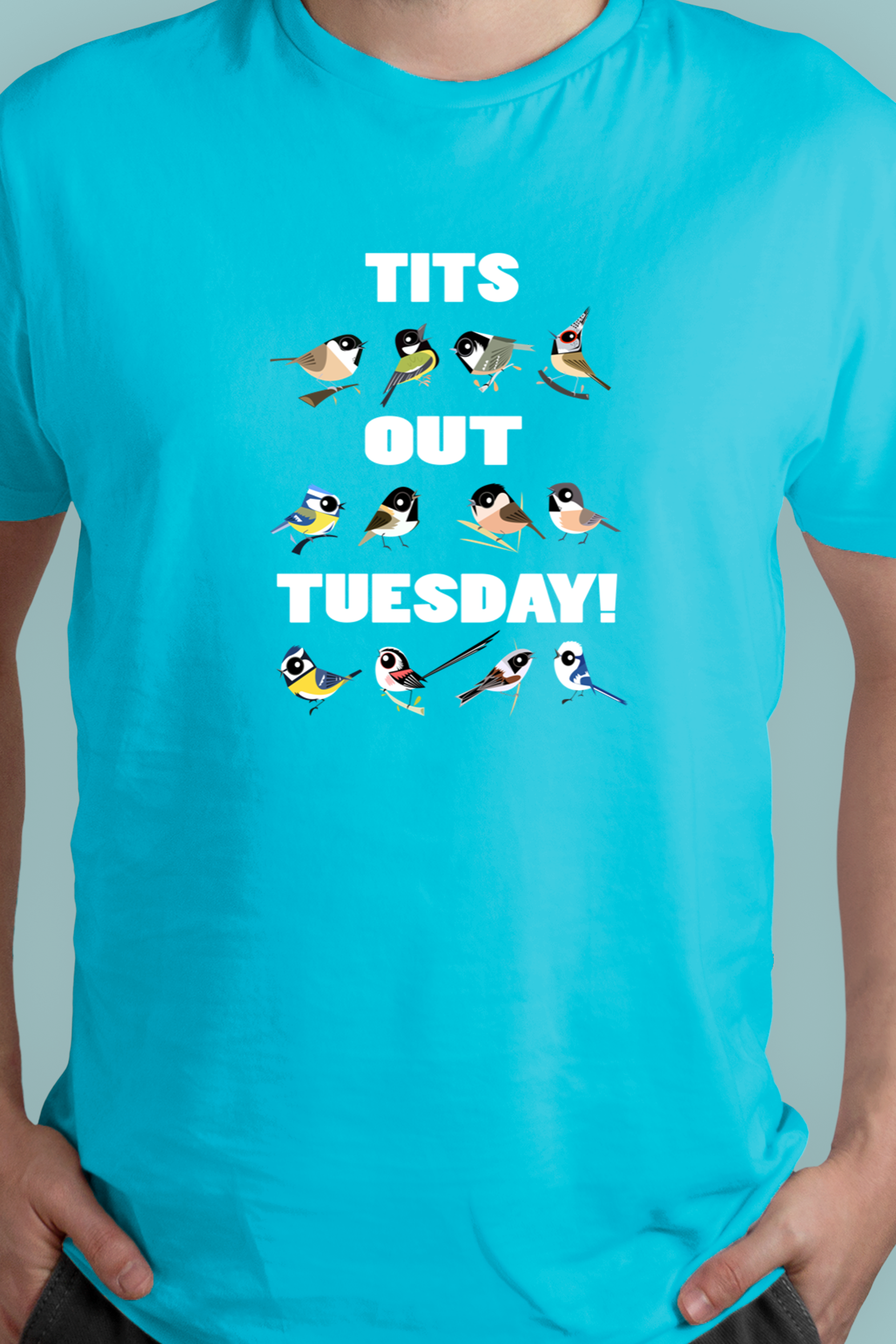 Tits out Tuesday T-shirt